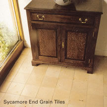 Sycamore End Grain Tiles